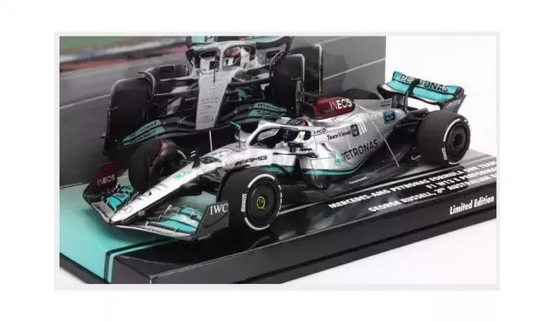 Minichamps Mercedes F1 W13e Team Mercedes-amg Petronas F1 N 63 3rd Australian Gp 2022 George Russell 1:43 447220363
