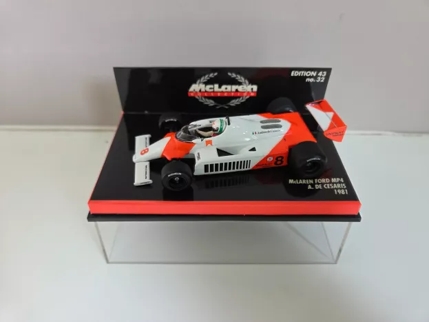 Minichamps Mclaren F1 Mp4 Ford N 8 Season 1981 A.de Cesaris 1:43 530814308
