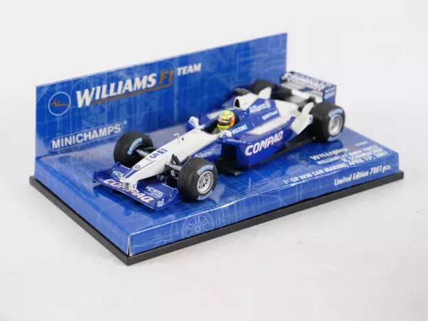 Minichamps Williams F1 Bmw Fw23 N 5 1st Winner Gp San Marino 2001 R.schumacher 1:43 400010025