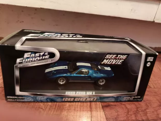 Greenlight Ford Gt40 Mki 1969 Mia Toretto Fast & Furious V 2012 1:43 86224