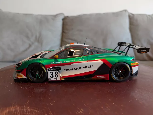 Spark Mclaren 720s Gt3 Team Jota N 38 24h Spa 2021 R.bell O.wilkinson B.barnicoat 1:18 18SB034