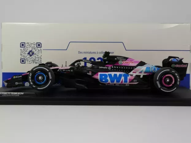 Solido Alpine F1 A524 Team Bwt Alpine N 10 Presentation Season 2024 Pierre Gasly 1:18 1811004