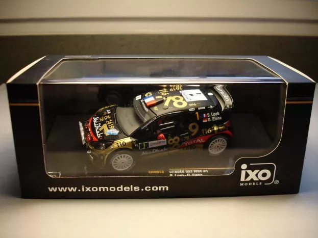 IXO Models Citroen Ds3 Wrc night Version N 1 Rally De France Alsace 2013 S.loeb D.elena 1:43 RAM558