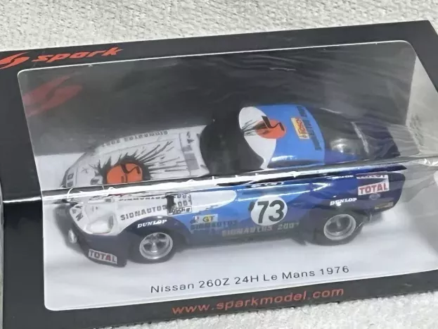 Spark Nissan 260z 2.6l S6 Team Sion Auto N 73 24h Le Mans 1976 C.buchet L.favresse A.haller 1:43 S3582