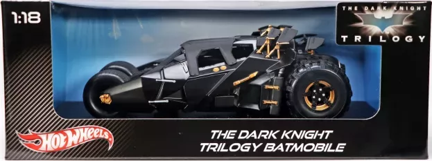 Hot Wheels Batman Batmobile Batman Tumbler Begins Movie 1:18 BMH74