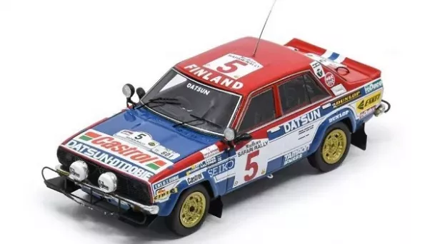 Spark Datsun Violet Gt night Version N 5 2nd Rally Safari 1981 R.aaltonen L.drews 1:43 S7772
