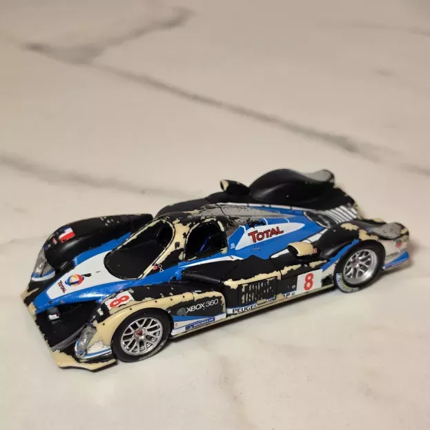 Spark Peugeot 908 Hdi Fap N 8 2nd 24h Le Mans 2009 Sarrazin Bourdais Montagny 1:43 S1289