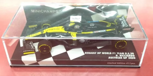 Minichamps Renault F1 R.s.20 Team Renault Dp World N 3 Austrian Gp 2020 D.ricciardo 1:43 417200103
