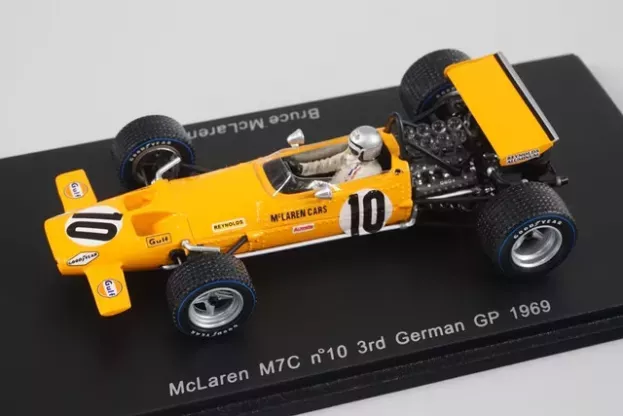 Spark Mclaren F1 M7c N 10 3rd German Gp 1969 Bruce Mclaren 1:43 S3133