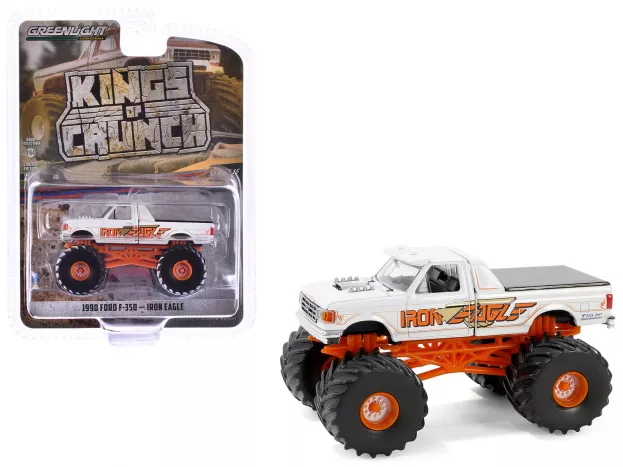Greenlight Ford F-350 Pick-up Monster Truck Iron Eagle 1990 1:64 49150E