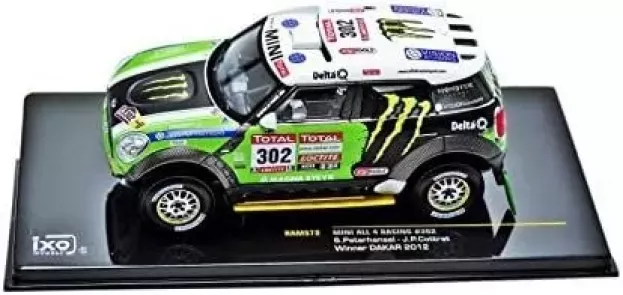 IXO Models Mini Cooper Countryman S All4 Racing N 302 Winner Rally Dakar 2012 S.peterhansel J.p.cottret 1:43 RAM572P