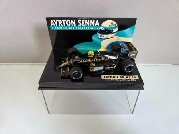 Minichamps Lotus F1 98t Renault Turbo N 12 Season 1986 A.senna 1:43 540864312