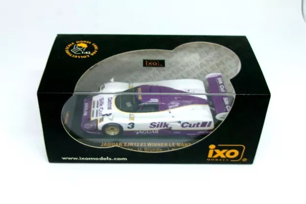 IXO Models Jaguar Xjr12 7.0l V12 Team Silk Cut Jaguar T.w.racing N 3 Winner 24h Le Mans 1990 J.nielsen P.cobb E.salazar 1:43 LMC008