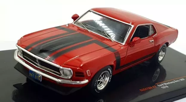 IXO Models Ford Mustang Boss 302 Coupe 1970 1:43 CLC476N.22