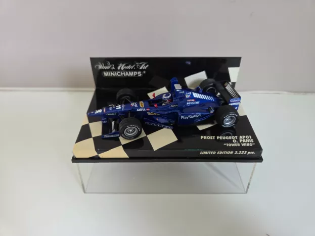 Minichamps Prost F1 Ap01 Peugeot Tower Wing N 11 Season 1998 O.panis 1:43 430980041
