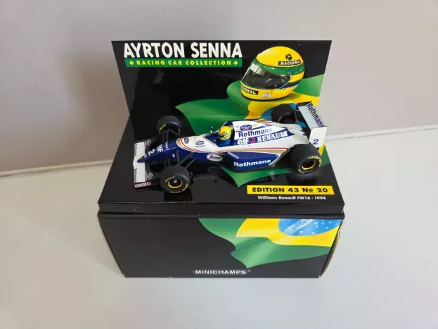 Minichamps Renault F1 Williams Renault Fw16 N 2 Season 1994 A.senna Without Card Box 1:43 540944312