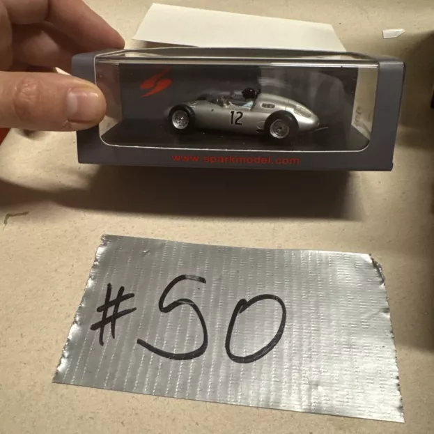 Spark Porsche F1 718 N 12 2nd French Gp 1961 Dan Gurney 1:43 S1865