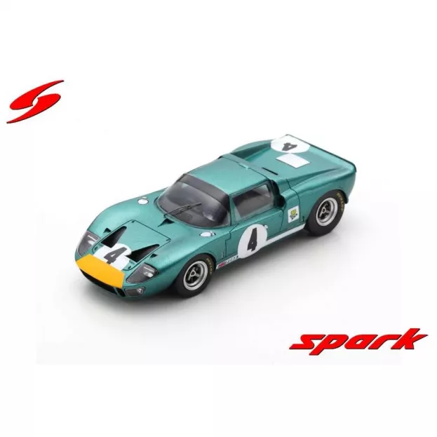 Spark Ford Gt40 N 4 1000km Spa 1967 P.sutcliffe B.redman 1:43 SB184