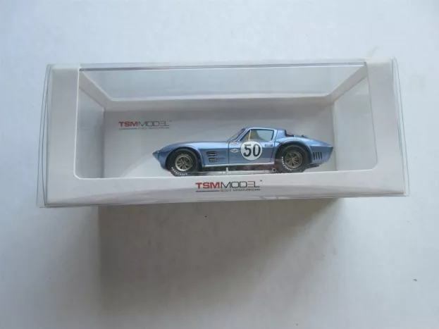 Truescale Chevrolet Corvette Grand Sport Coupe Team Mecom Racing N 50 Nassau Speedweek 1963 R.penske 1:43 TSM144321