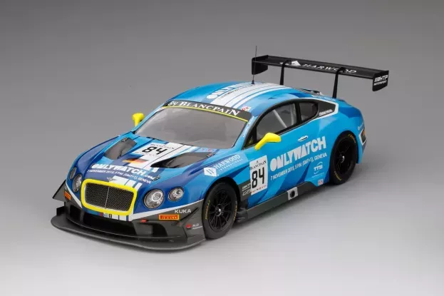 Truescale Bentley Continental Gt3 Team Blancpain Gt Series N 84 Sprint Cup Moscow City Racing 2015 1:18 TSM181013R