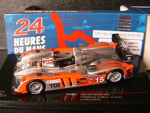 IXO Models Audi R10 Tdi N 15 Lmp1 24h Le Mans 2010 C.bakkerud C.albers O.jarvis 1:43 LMM191