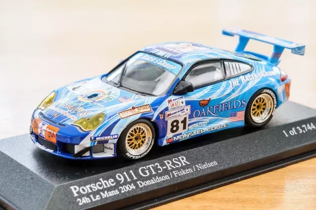 Minichamps Porsche 911 996 Gt3rs N 81 24h Le Mans 2004 Donaldson Fisken Nielsen 1:43 400046981