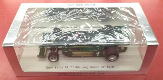 Spark Lotus F1 79 N 1 Long Beach Gp 1979 Mario Andretti 1:43 S1851