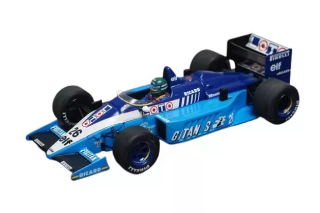Spark Ligier F1 Js27 N 26 2nd Usa Gp 1986 Jacques Laffite 1:43 S3970