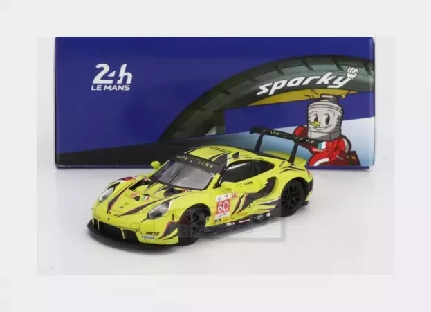 Spark Porsche 911 991-2 Rsr-19 4.2l Team Iron Lynx N 60 24h Le Mans 2023 M.cressoni A.picariello C.schiavoni 1:64 Y308