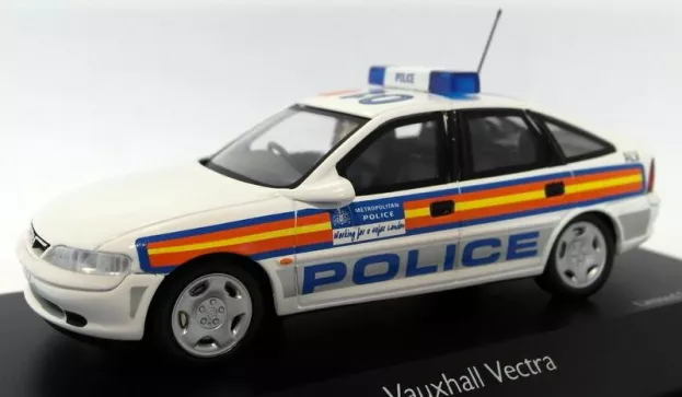 Schuco Vauxhall Vectra Metropolitan Police London Uk 1997 1:43 04191