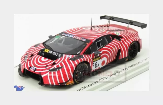 Spark Lamborghini Huracan Lp620-2 Gt3 Team Wall Racing N 6 12h Bathurst 2019 A.deitz J.westwood C.mcconville T.d Alberto 1:43 AS056