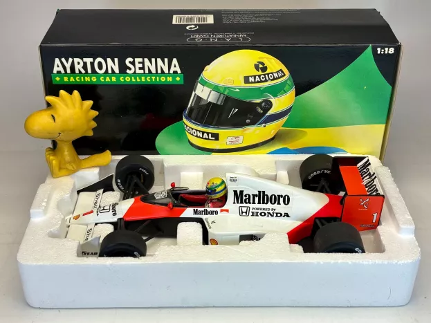 Minichamps Mclaren F1 Mp4 5 Honda V10 N 1 Season 1989 Ayrton Senna 1:18 540891801