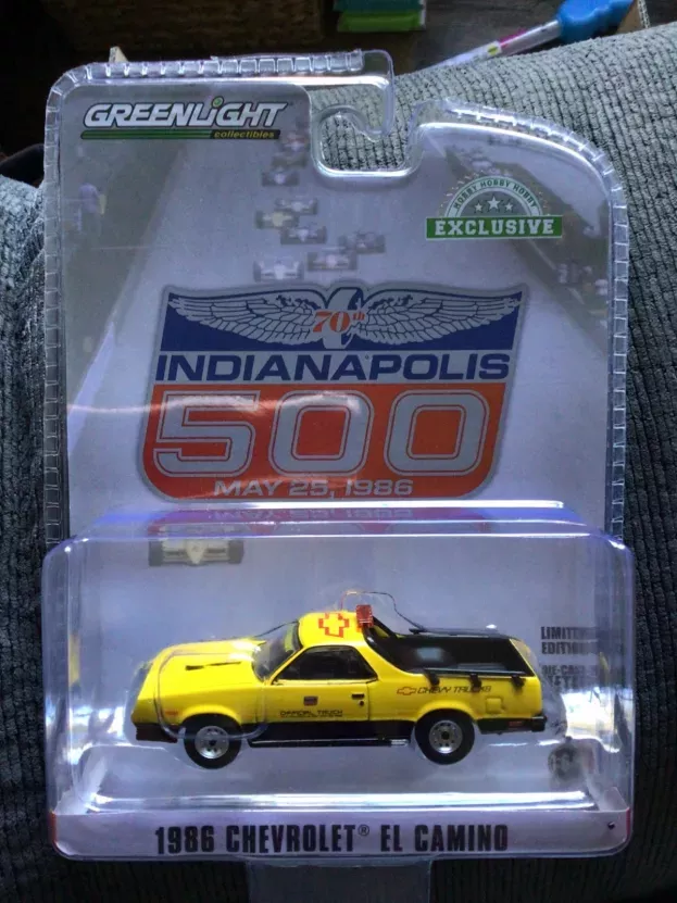 Greenlight Chevrolet El Camino Official Truck Indianapolis 500 Mile Race 1986 1:64 30311