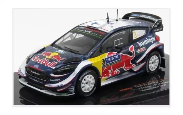 IXO Models Ford Fiesta Wrc Red Bull N 3 Rally Finland 2018 T.suninen M.markkula 1:43 RAM686