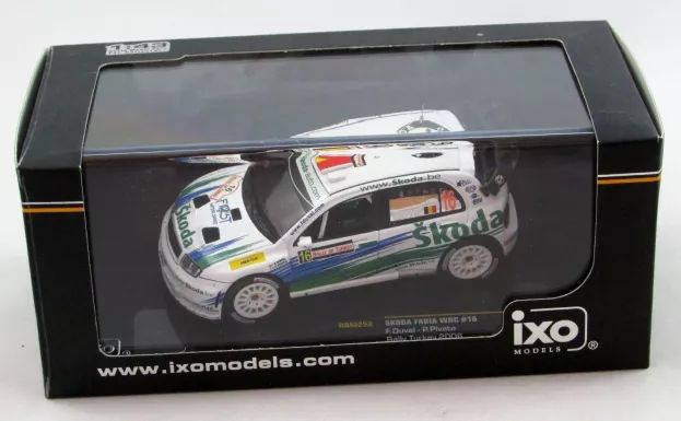 IXO Models Skoda Fabia Wrc N 16 Rally Turkey 2006 F.duval P.pivato 1:43 RAM252