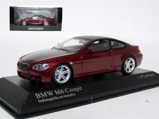 Minichamps Bmw 6-series M6 Convertible Cabriolet 2007 Dettaglio Motore 1:43 431026120