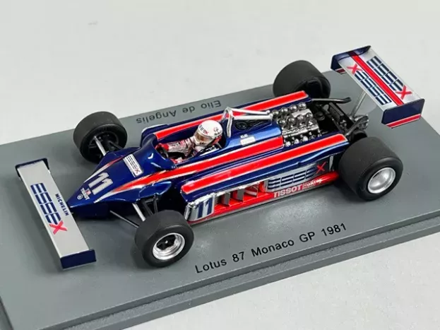 Spark Lotus F1 87 N 11 Monaco Gp 1981 Elio De Angelis 1:43 S5350