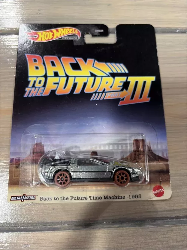 Hot Wheels De Lorean Time Machine Back To The Future 3 Ritorno Al Futuro 3 1:64 HCP22