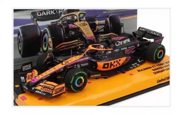Minichamps Mclaren F1 Mcl36 Team Mclaren N 3 5th Singapore Gp 2022 Daniel Ricciardo 1:43 533226003