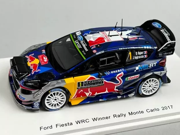 Spark Ford Fiesta Wrc Team M-sport N 1 Winner Rally Montecarlo World Champion 2017 S.ogier J.ingrassia 1:43 S5154