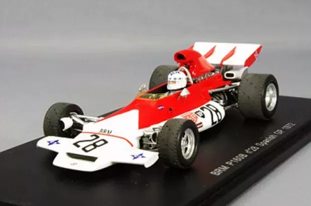Spark Brm F1 P160b N 28 Spanish Gp 1972 Alex Soler-roig 1:43 S1741