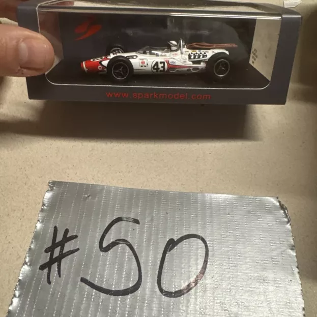 Spark Lola T90 N 43 Indianapolis Indy 500 1966 Jackie Stewart 1:43 S2391