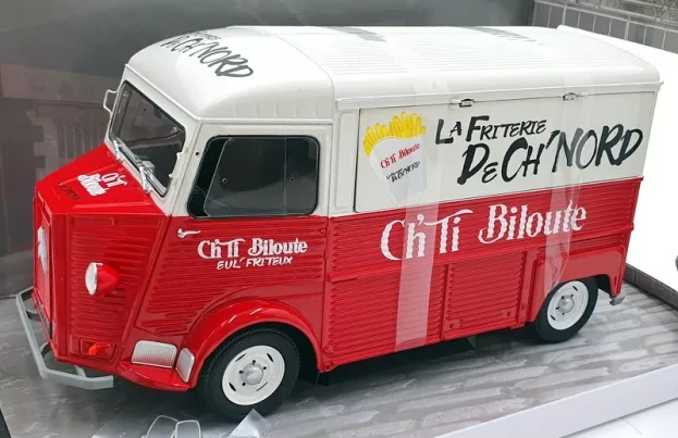 Solido Citroen Type Hy Friterie Ch Ti Biloute 1969 1:18 1804817