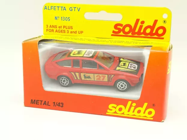 Solido Alfa Romeo Alfetta Gtv Rally N 27 Agip 1:43 1305
