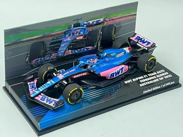 Minichamps Alpine F1 A522 Team Alpine Bwt N 14 Australian Gp 2022 Fernando Alonso 1:43 447220314