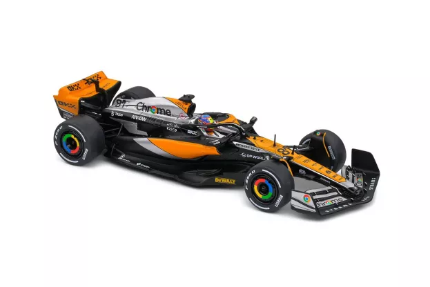 Solido Mclaren F1 Mcl60 Team Mclaren N 81 4th British Gp 2023 Oscar Piastri 1:43 4317802
