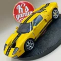 AUTOart 1/18 Forg GT 2004 Yellow GT40 Millennium 73022 diecast model