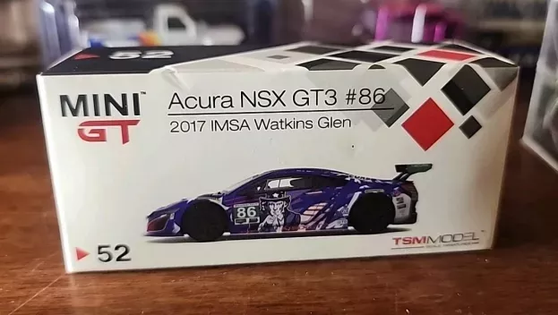Mini GT Acura Nsx Gt3 Uncle Sam N 86 Imsa Championship Watkins Glen 2017 J.segal O.negri Jr. 1:64 MGT00052-L