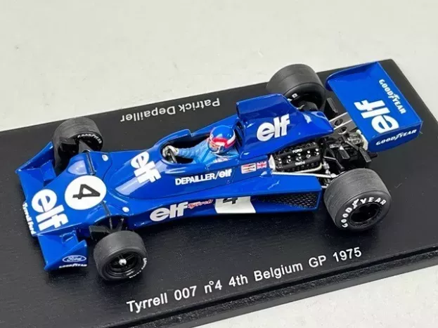 Spark Tyrrell F1 007 Elf N 4 Belgium Gp 1975 Patrick Depailler 1:43 S1646