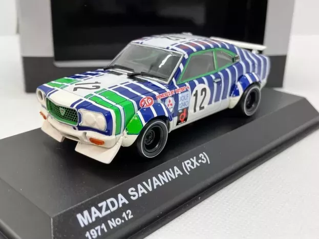 Kyosho Mazda Savanna Rx-3 N 12 Racing 1971 1:43 03191A